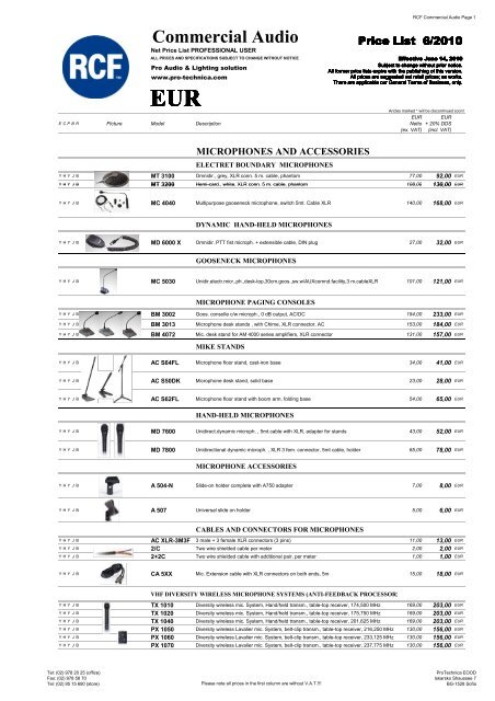 RCF Quick Lock Pin for TTL33-A Module (Single)