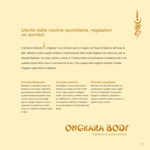 Scopri il mondo Ongkara Spa! - Ãªtre belle