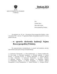 Druk nr 2074 - Sejm Rzeczypospolitej Polskiej