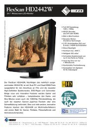 FlexScan HD2442W - Eizo