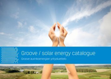 Groove / solar energy catalogue - Finnpartnership