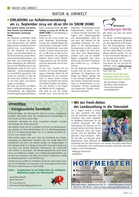 Lopautal-Nachrichten 09/2014