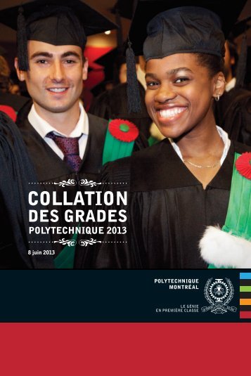 COLLATION - École Polytechnique de Montréal