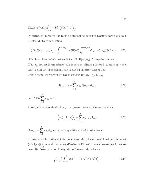 université de montréal développement de la méthode des ...