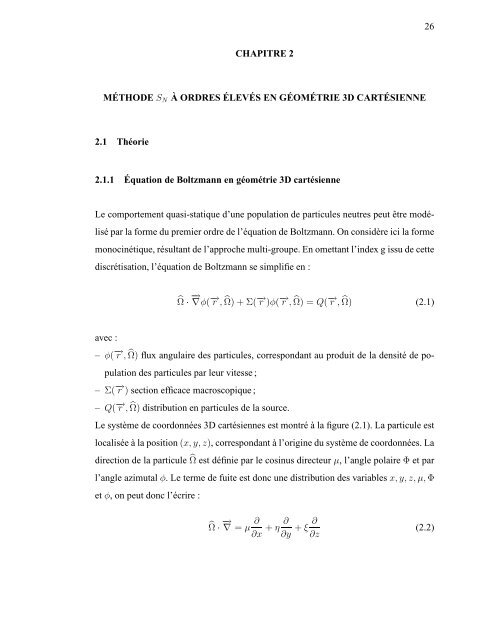 université de montréal développement de la méthode sn à schémas ...