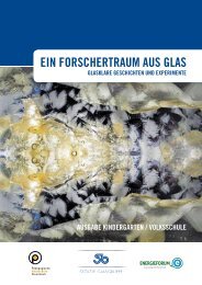 EIN FORSCHERTRAUM AUS GLAS - Stoelzle.at