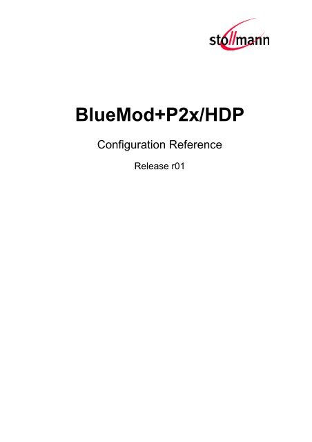 BlueMod+P2x/HDP - Stollmann