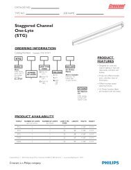 STG 1-Light Specs - Crescent - Stonco