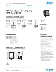 GP Flood Series Floodlighting GP2 (Small) LED - Crescent/Stonco