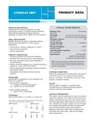 Stonflex MN7 - SBFINAL - StonCor Europe