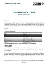 Stone Nano-Clear TOP - Stone Steinveredelung
