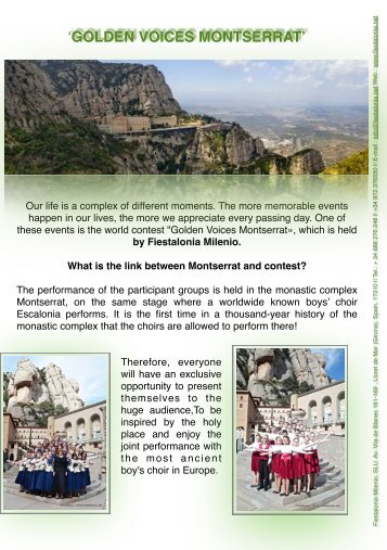 Golden Voices of Montserrat.