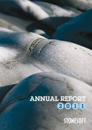 Stonesoft Annual Report 2011