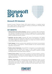 IPS Datasheet - Stonesoft