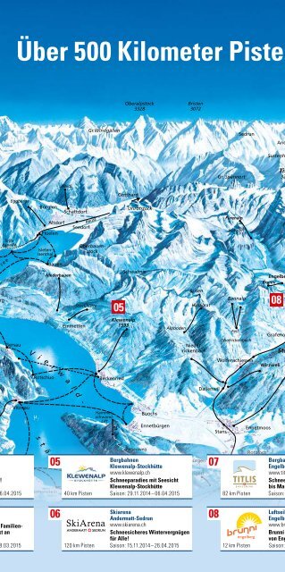 Schneepass Zentralschweiz: Wintersport total – mit nur einem Abo!