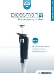 Brochure PIPETMAN G.pdf - BioFrontier Technology