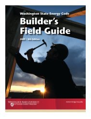 Builder's Field Guide - Energy Program - Washington State University