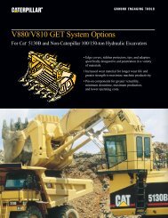 Cat V880/V810 GET System Options Brochure - PEHP7071