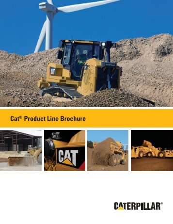 AECQ1043, Cat Product Line Brochure - Alban Tractor Company