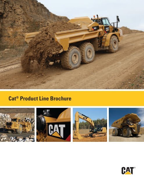Brochure for Cat Product Line AECQ1043-01 - Cashman Equipment