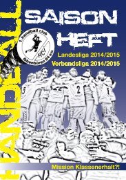 Saison Heft 2014/2015