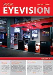 EYEVISION ausgabe ii 01/2011 - Eyevis Gmbh