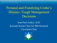 Perianal and Fistulizing Crohn's Disease