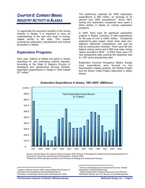 The Economic Impacts of Alaska's Mining Industry - Alaska Miners ...