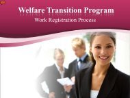 Work Registration Process - Department of Economic Opportunity