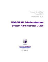 VOS/VLMI Administration System Administrator Guide