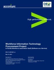 Workforce Information Technology Procurement Project