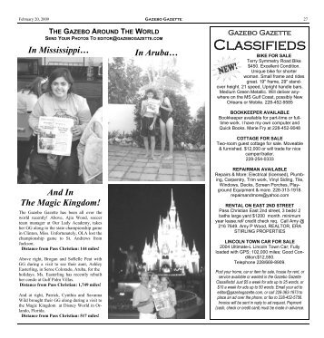 Pages 27-32 from the Feb. 20 issue - Gazebo Gazette