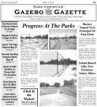 May 18, 2012 issue - Gazebo Gazette