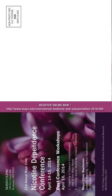 Course Brochure - Mayo Clinic