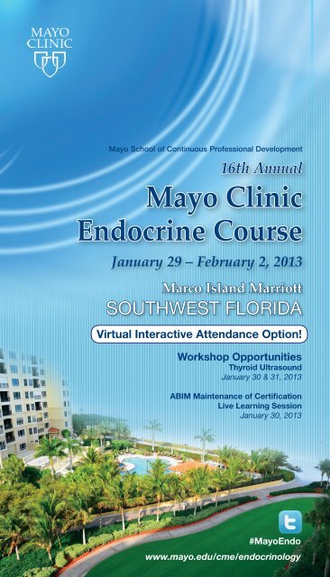 Course Brochure - Mayo Clinic
