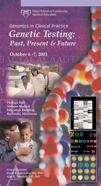 Genetic Testing - Mayo Clinic