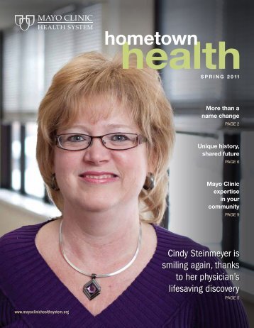 Hometown Health Newsletter: Red Cedar - MC2443-RC - Mayo Clinic
