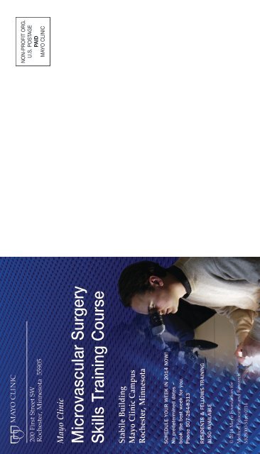 Course Brochure - Mayo Clinic