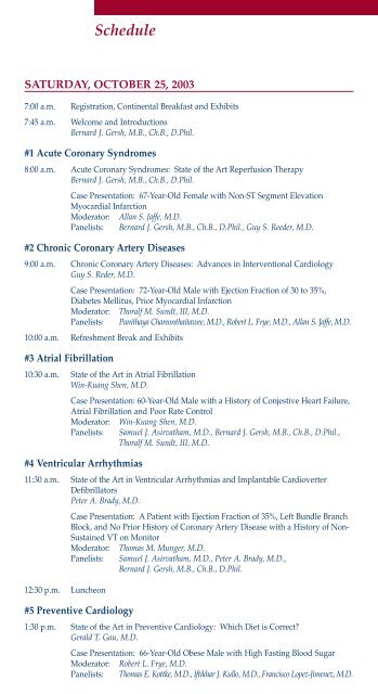 CME 4-Panel, 2-Color-CV Update - MC8002-26 - Mayo Clinic