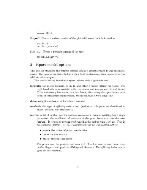 An Introduction to Recursive Partitioning Using the RPART Routines ...