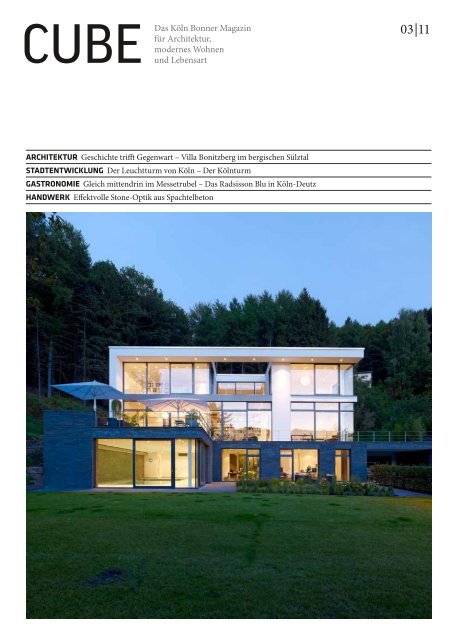 Ausgabe 03 - CUBE - Das Kölner Magazin für Architektur