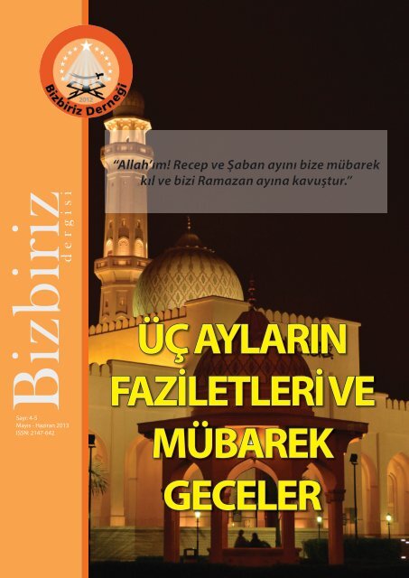 ÜÇ AYLARIN FAZİLETLERİ VE MÜBAREK GECELER