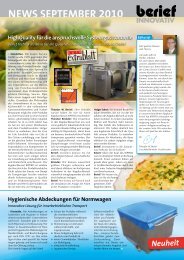 NEWS SEPTEMBER 2010 - Berief Innovativ