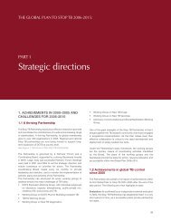 2005 and Challenges for 2006 - 2015 [.pdf] - Stop TB Partnership