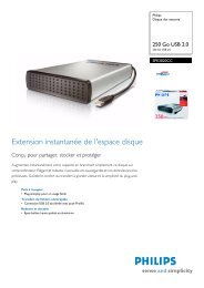 SPE3020CC/00 Philips Disque dur externe - Philips StorageUpdates