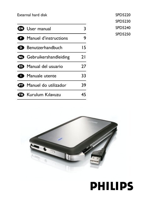 Manual de uso - Philips StorageUpdates