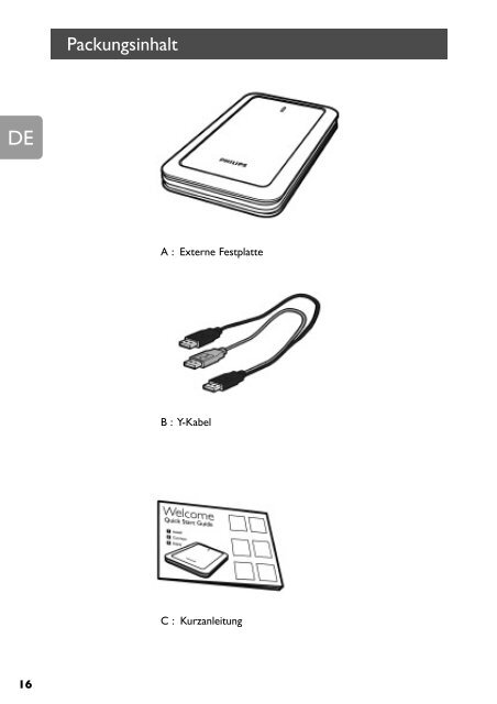 Manual de uso - Philips StorageUpdates