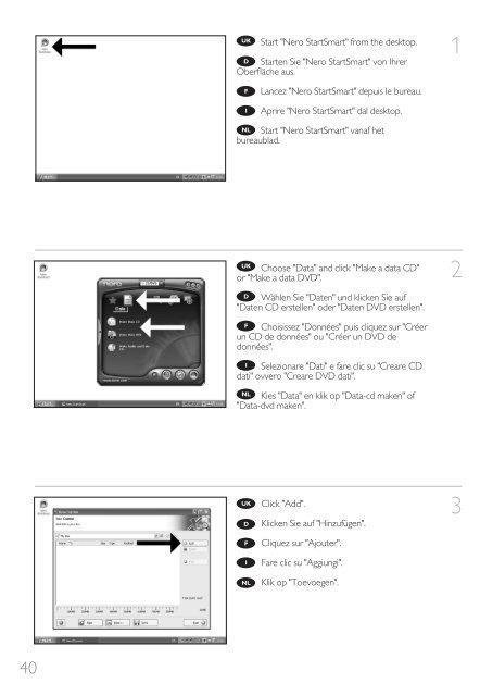 How to handleiding - Philips StorageUpdates