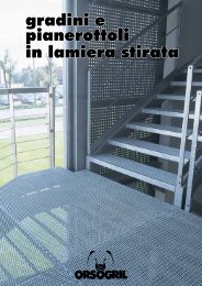 gradini e pianerottoli in lamiera stirata - Storemat