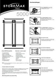 5000 schuifdeuren - StoreMax